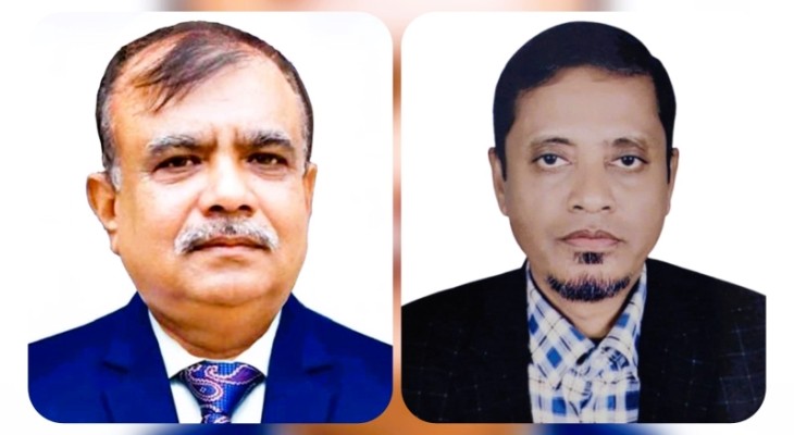 ইবির নতুন উপ-উপাচার্য এমতাজ হোসেন,কোষাধ্যক্ষ ইদ্রিস আলী